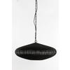 HÄNGELAMPE Bahoto Schwarz Ø60/23 cm - Schwarz, Metall (60/60/23cm) - Light & Living