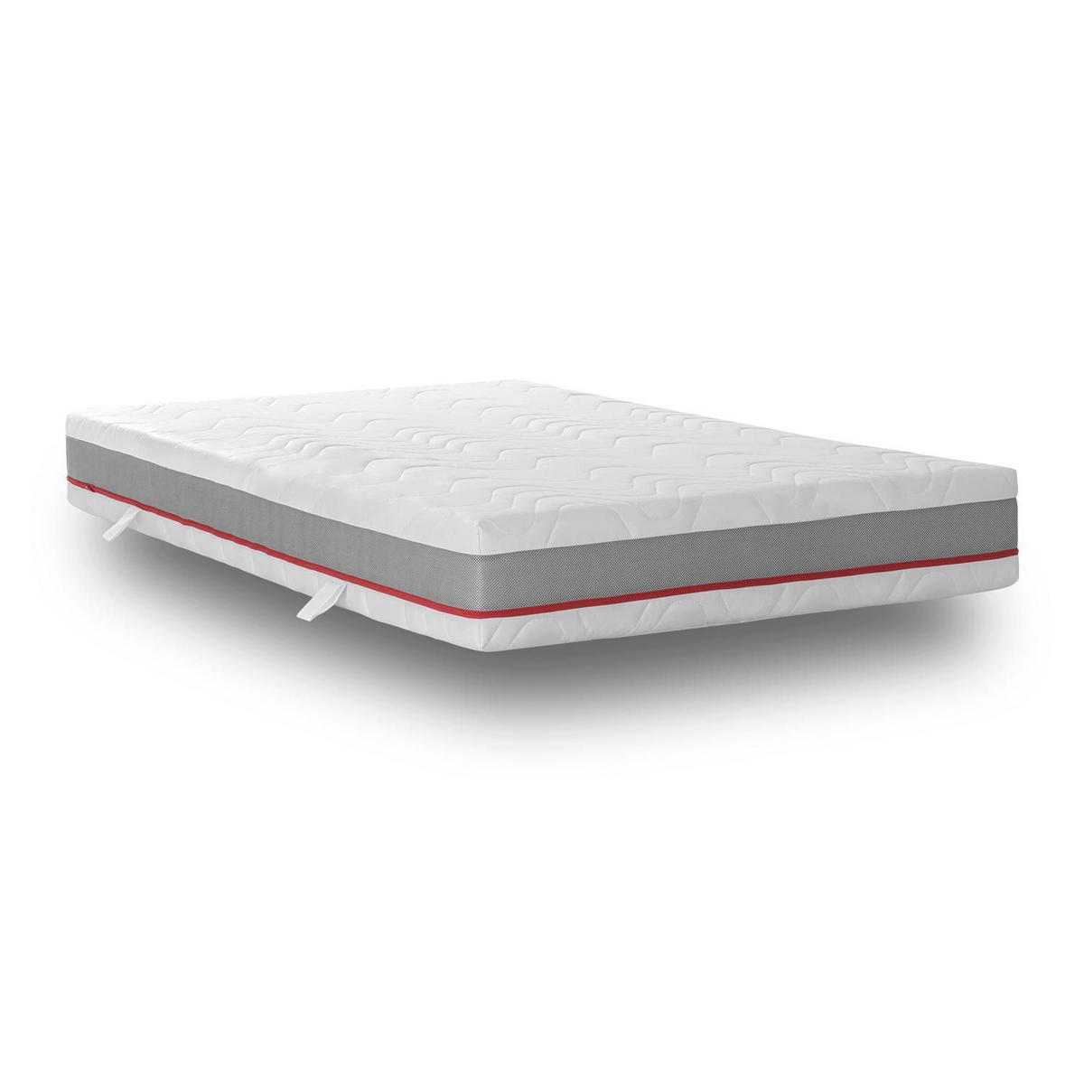 FEDERKERNMATRATZE Premium 140x200 cm - Weiß, Textil (140/200cm) - Sleezzz