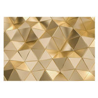 FOTOTAPETE 208x146 cm - Dreiecksmuster - Grau, Textil (208/146cm) - Wallfluent