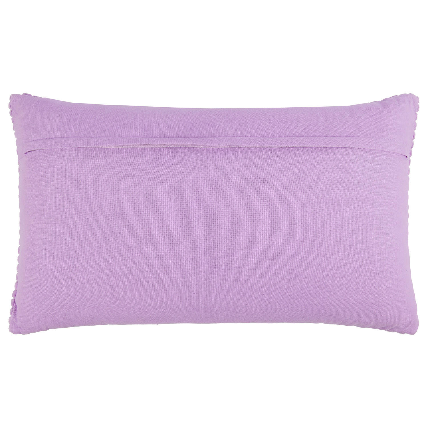 KISSEN Ripped Velvet - Violett, Textil (50/30cm) - Butlers