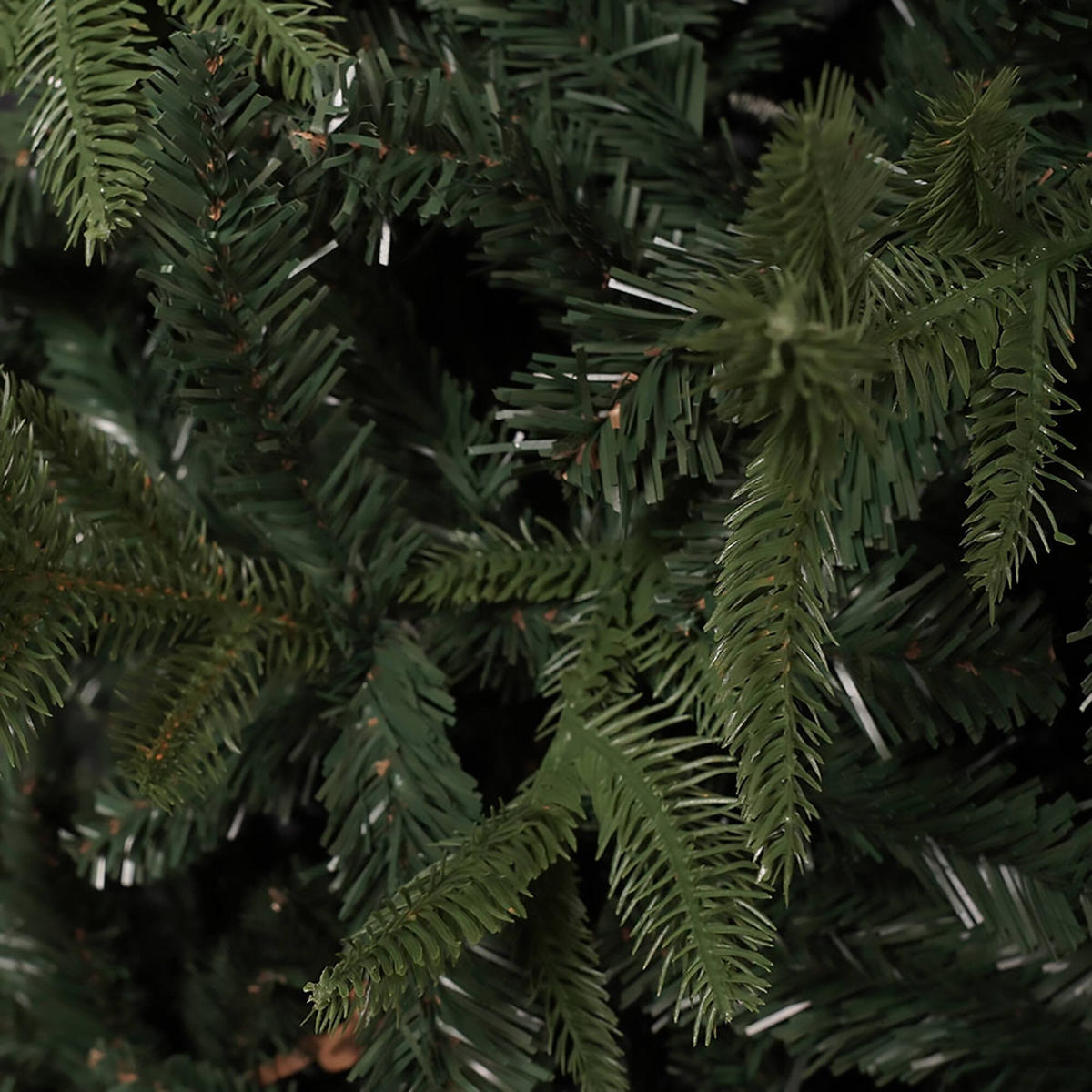 WEIHNACHTSBAUM Kunststoff Grün 109x109h150 cm - Grün, Kunststoff (150cm) - DMORA