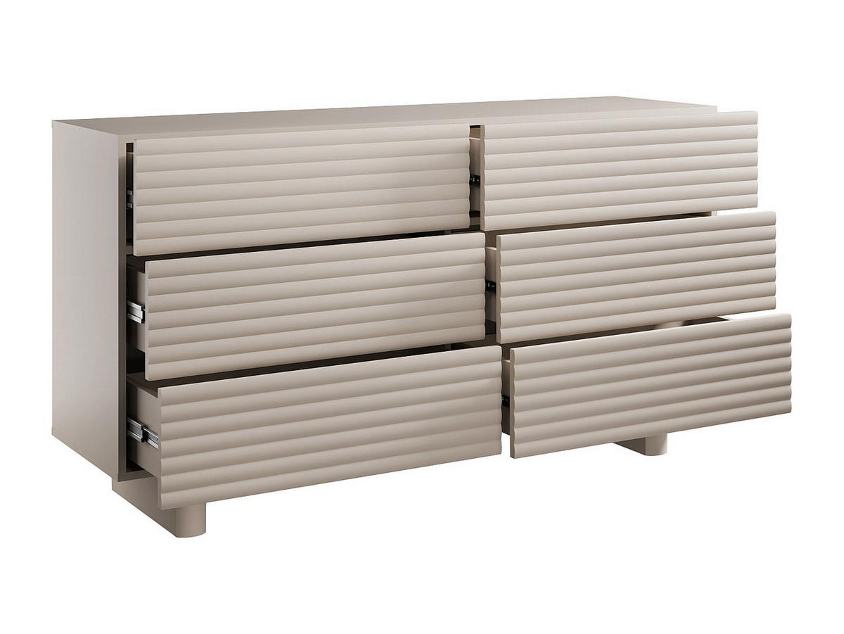 KOMMODE - 150 cm x 41.8 cm - holz - beige Ludima - Beige, Holz (150/81/41cm) - Vente-Unique