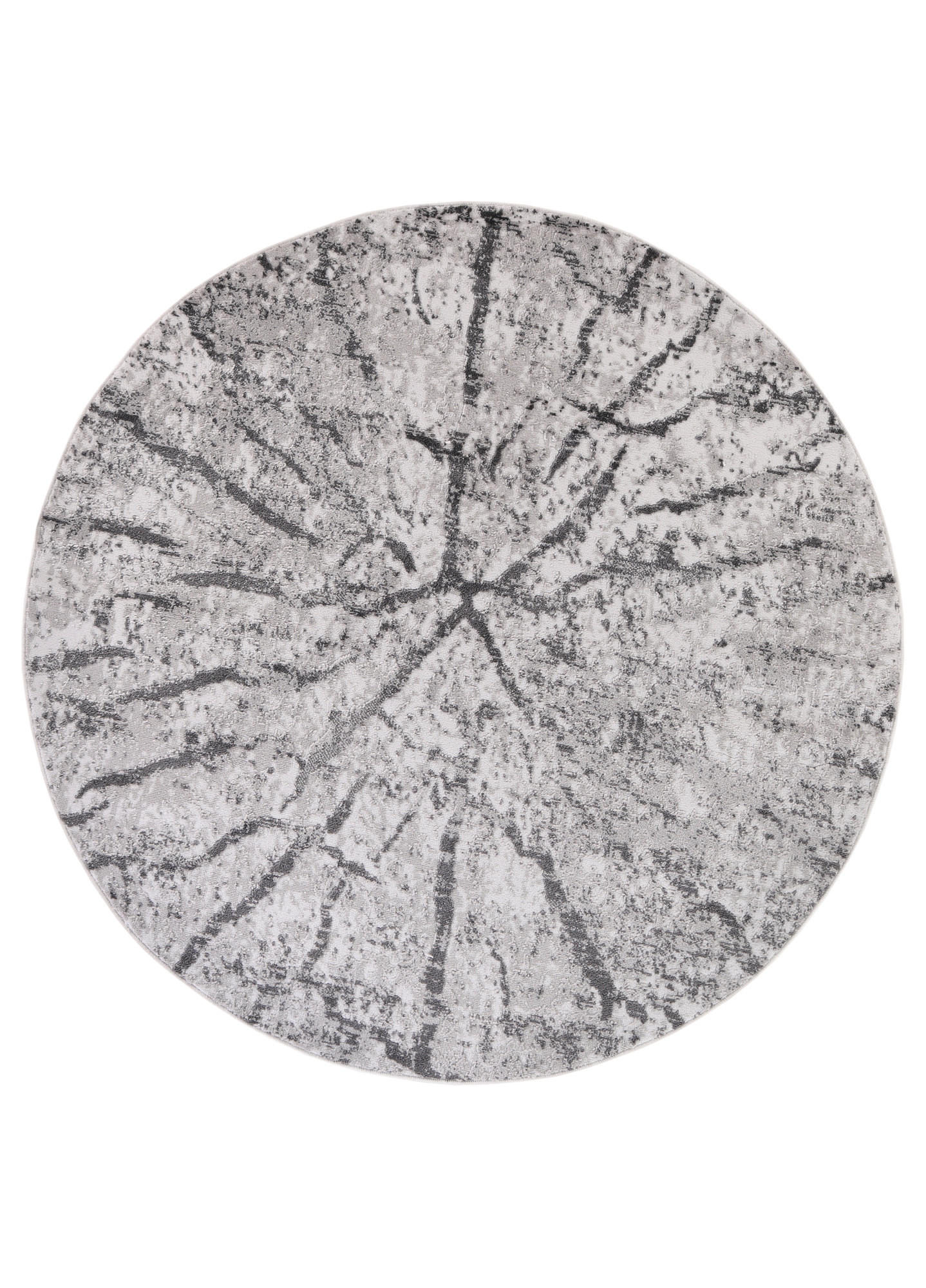 TEPPICH SKY Grau 160/160 cm - Grau, Textil (160/160cm) - Tapiso