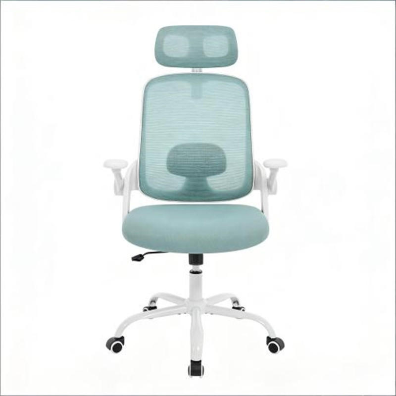 DREHSTUHL Ergonomisch Blau, Metall & Mesh, drehbar & rollbar, 63,5 x 47 x 117,5 cm - Blau, Metall (63.5/117.5/47cm) - Albatros