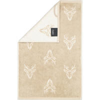 GÄSTETUCH ALPENCHIC EDITION ALLOVER 6229 NATUR - 33 - Beige, Textil (30/50cm) - Cawoe