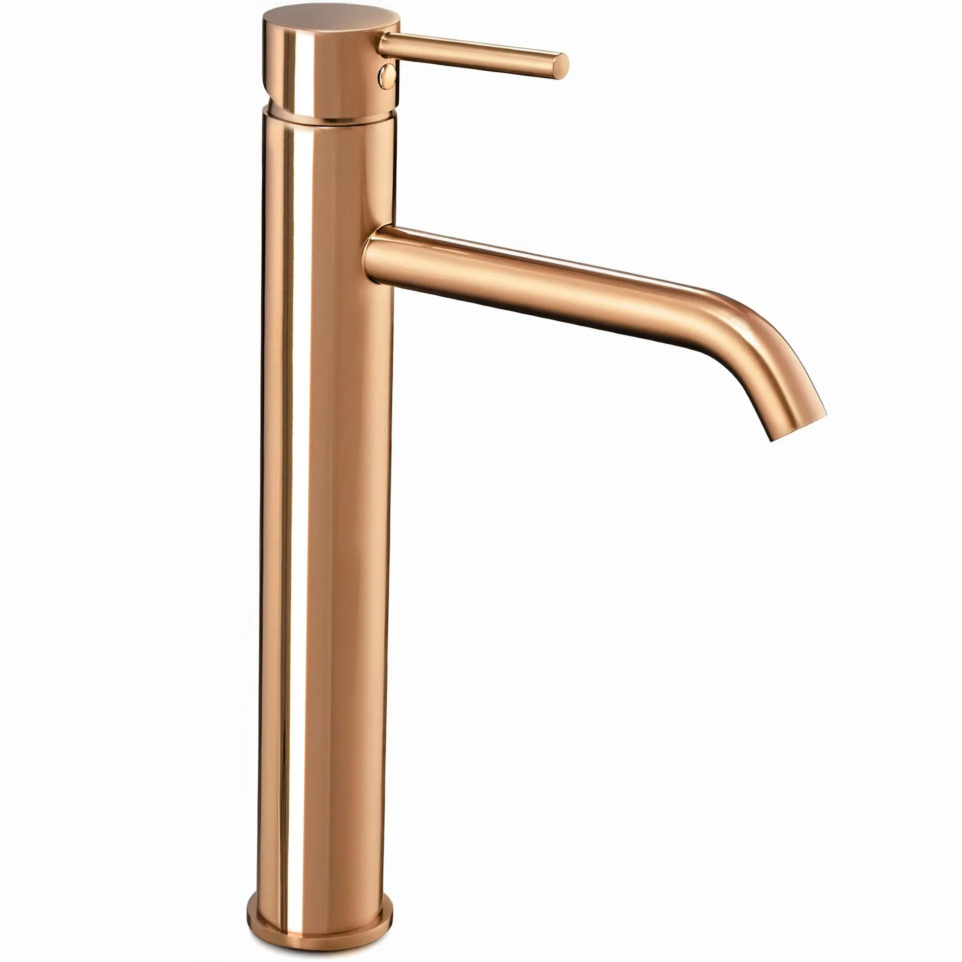 WASCHBECKENARMATUR Rea Lungo Copper High - Kupferfarben, Metall (5/28/9.5cm) - REA