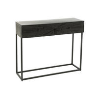 KONSOLE SHANIL - Holz - Schwarz - Schwarz, Holz (100/33/81cm) - J-Line