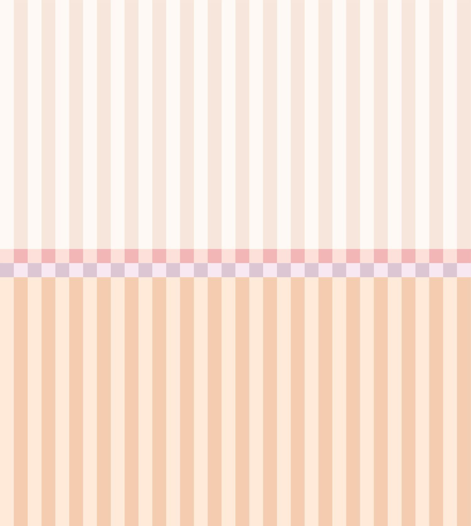 FOTOTAPETE Streifen 2.5 x 2.79 m - Beige, Papier (250/279cm) - ESTAhome