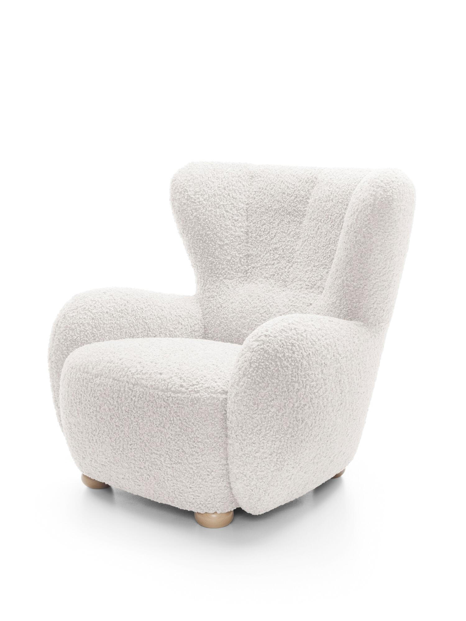 SESSEL CIRO Weiß 88x100x91 cm - Weiß, Textil (88/91/100cm) - FURNLUX