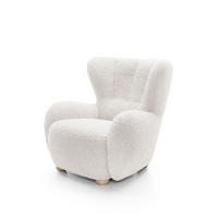 SESSEL CIRO Weiß 88x100x91 cm - Weiß, Textil (88/91/100cm) - FURNLUX