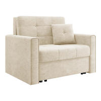 SCHLAFSOFA Viva Lux I - Naturfarben, Holz/Textil (103/85/98cm) - MIRJAN24