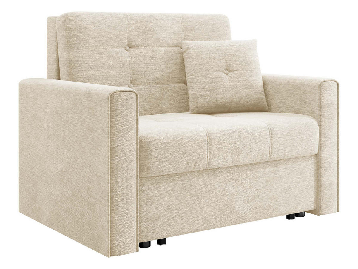 SCHLAFSOFA Viva Lux I - Naturfarben, Holz/Textil (103/85/98cm) - MIRJAN24