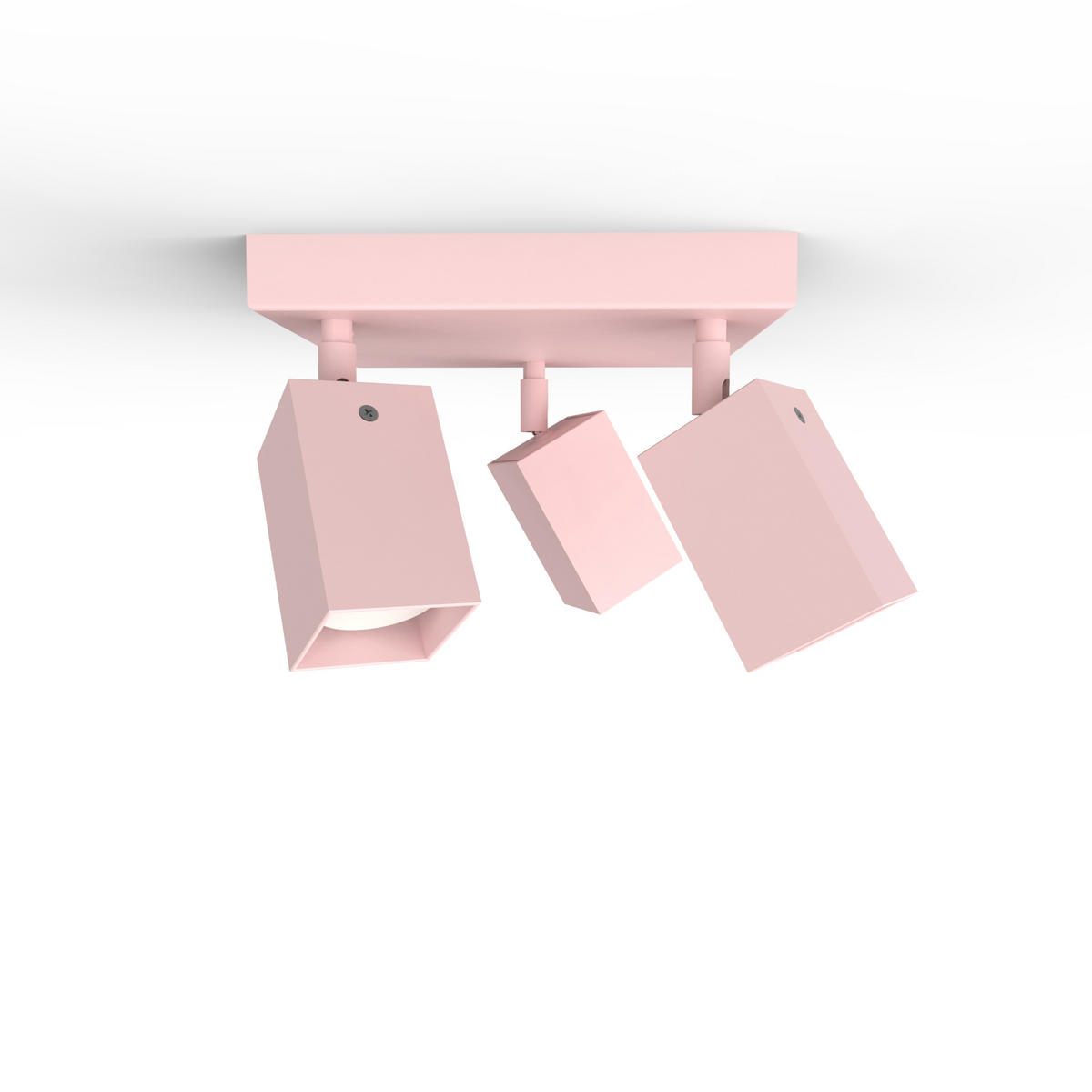 DECKENLEUCHTE - Pink, Metall (25/25/18cm) - Lumicom