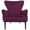 LOUNGE-SESSEL Bordeaux - Bordeaux, Textil (75/87/75cm) - MCW
