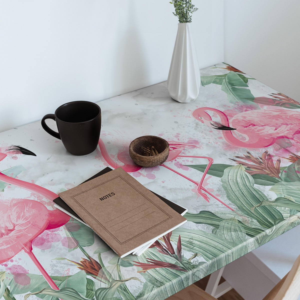 MÖBLAUFKLEBER 100x50 cm rosa - Grau, Kunststoff (100/50/0.1cm) - Wallfluent