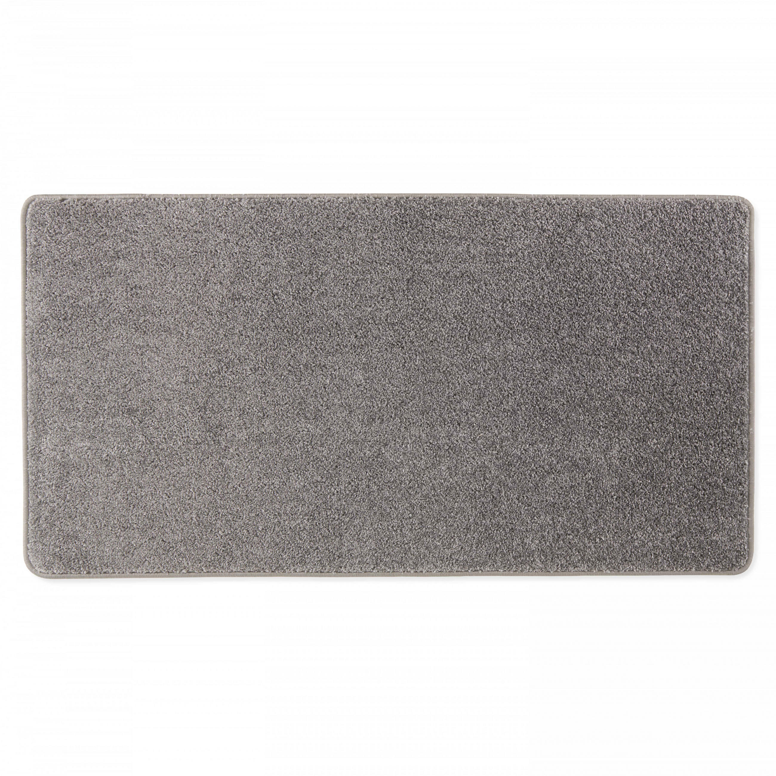 TEPPICH, 80 x 150 cm, Grau - Grau, Textil (150/80cm) - Oviala