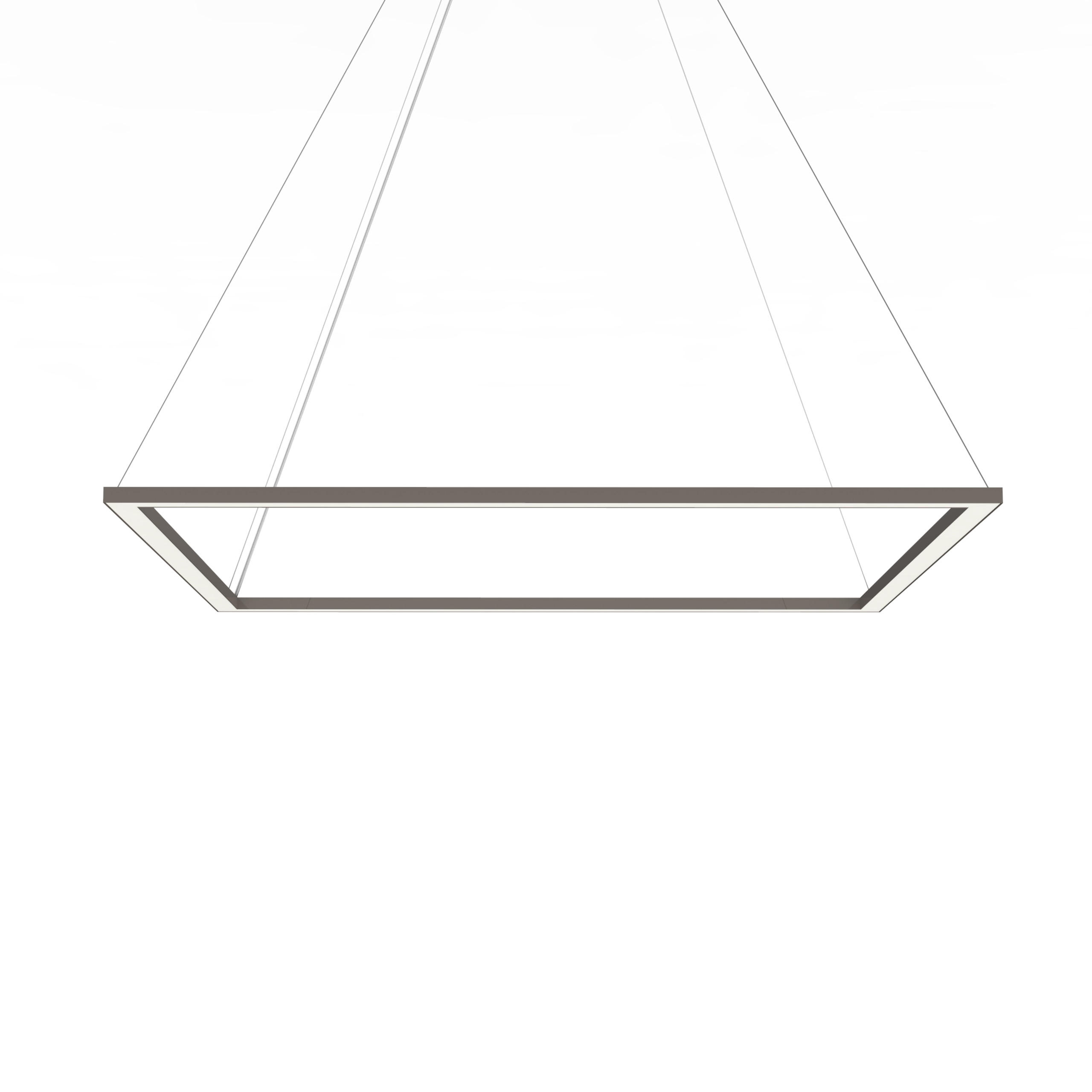 Lumicom Led-Hängeleuchte Graubraun 90x100x90 cm
