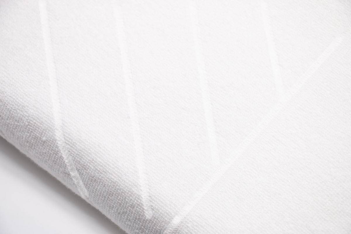 HANDTÜCHER, 4er-Set, 50x100 cm, 100% Baumwolle, Weiß - Weiß, Textil (50/100cm) - Zollner