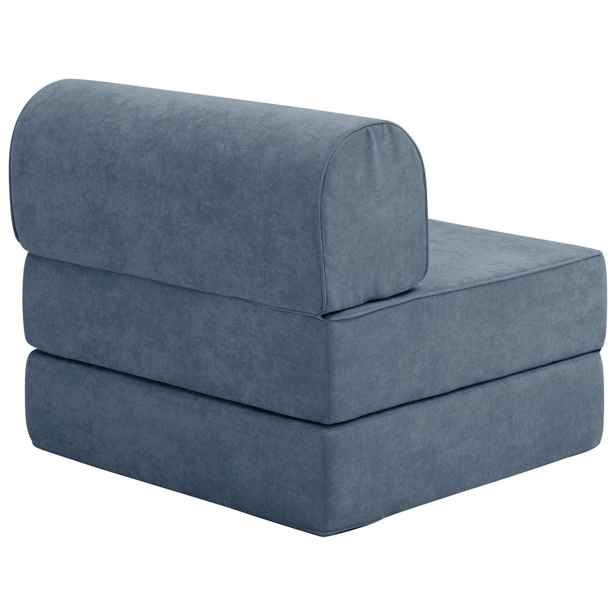 FALTSESSEL Katusha Flachgewebe blau - Blau, Kunststoff (80/71/80cm) - 58aufmkessel