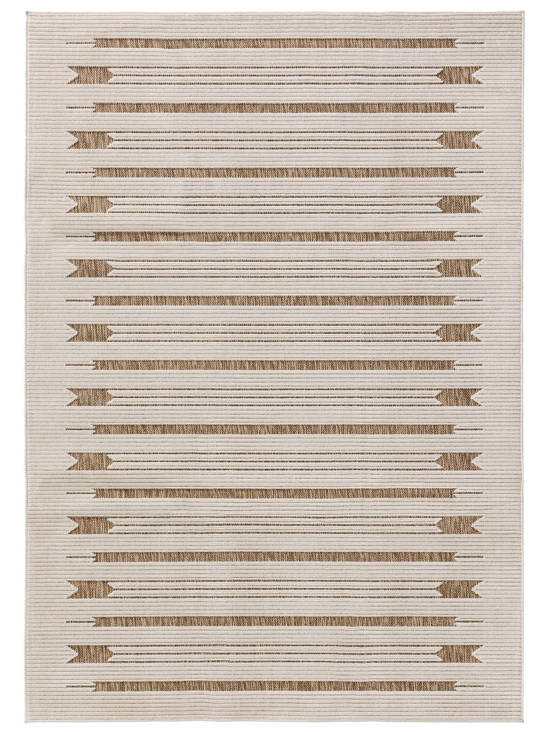 OUTDOORTEPPICH Kaleo Cream/Beige 200x300 cm - Creme, Kunststoff (200/300cm) - benuta