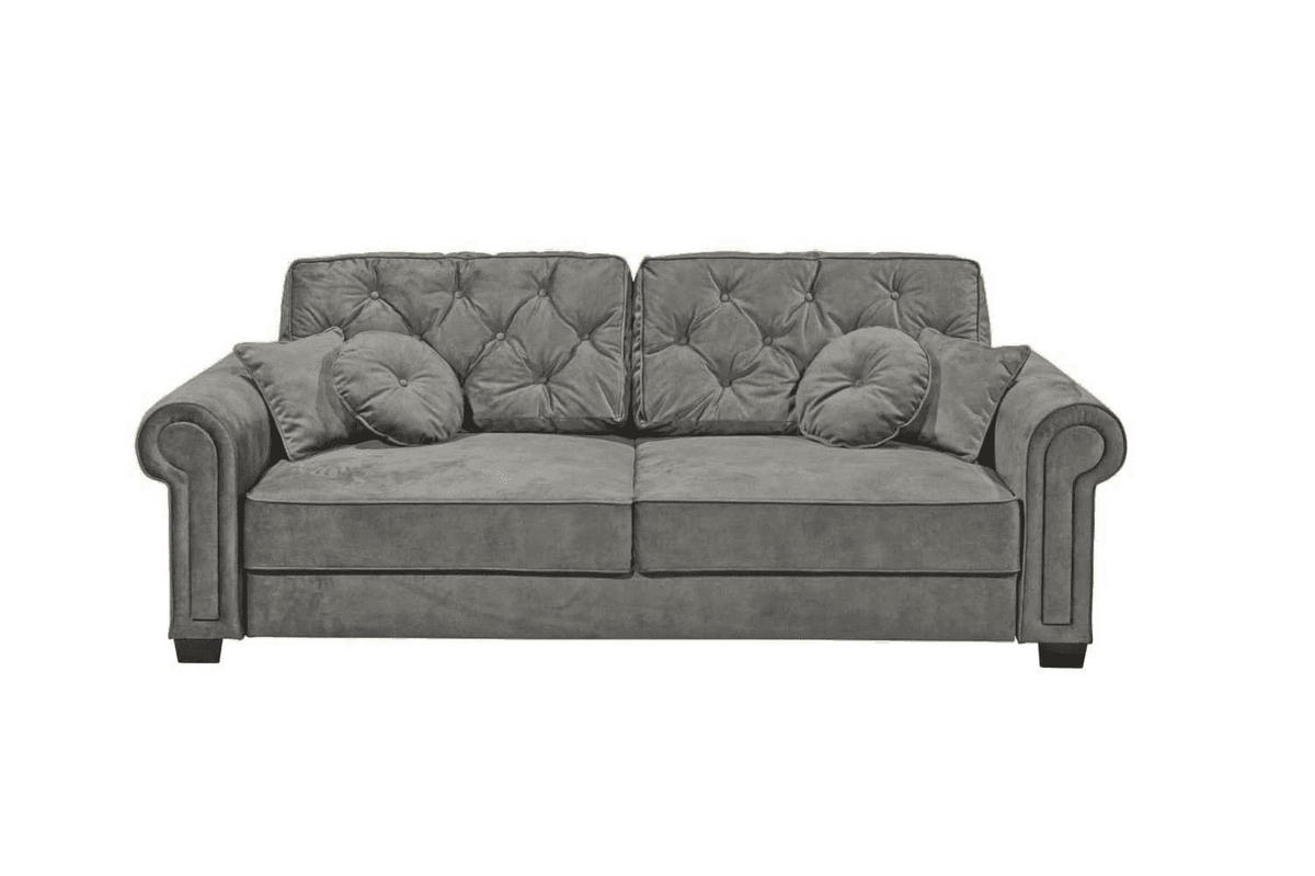 2-SITZER mit Schlaffunktion und Bettkasten - Bernsteinfarben/Schwarz, Kunststoff/Textil (252/102/115cm) - ed exciting design