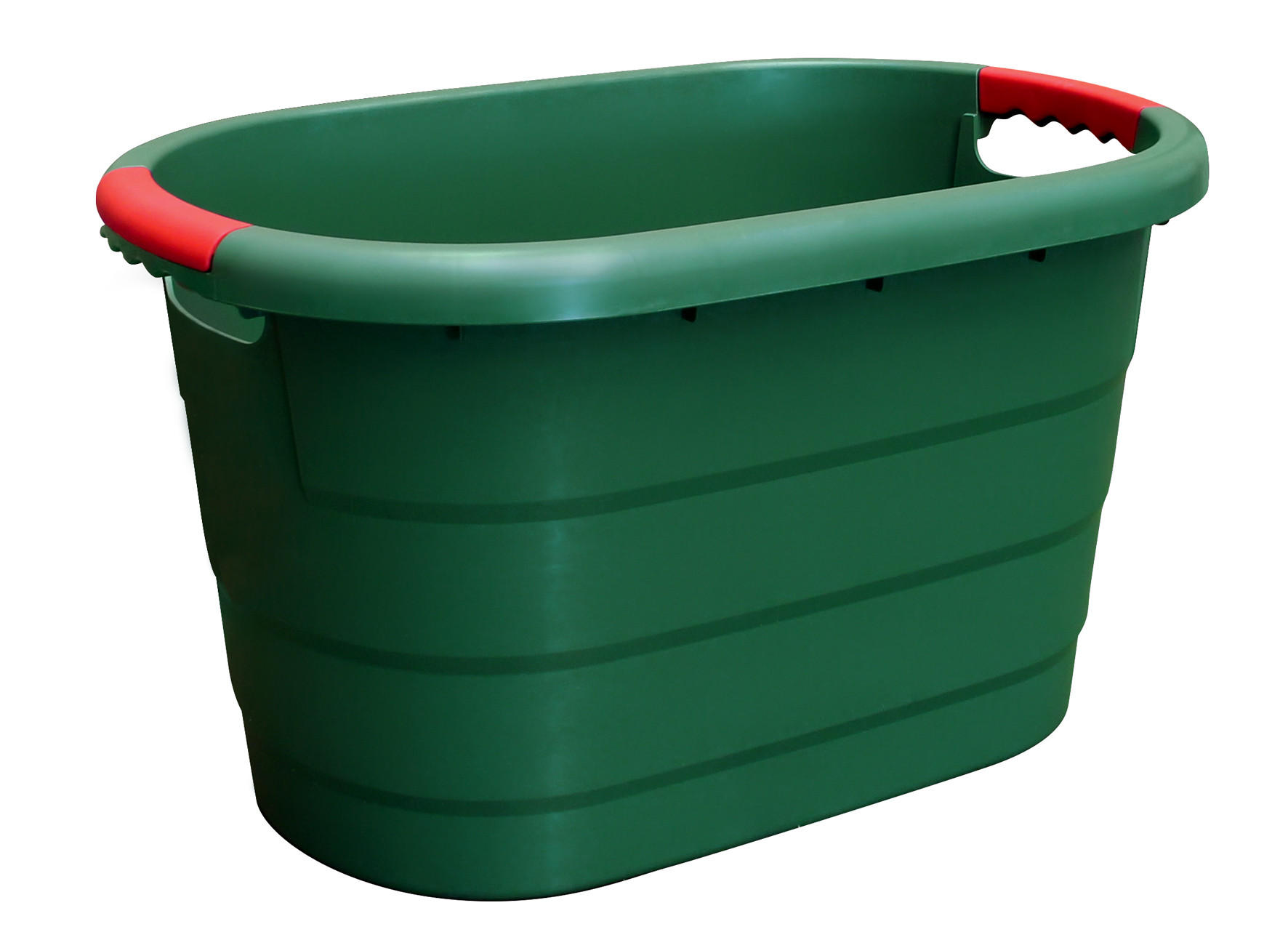 UNIVERSAL-BEHÄLTER oval 46 L, grün - Grün, Kunststoff (40/34/60cm) - GARANTIA