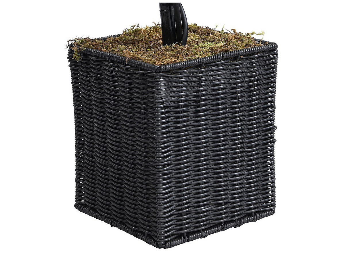 KUNSTPFLANZE - 18 cm x 18 cm - stoff - grün Pilana - Grün, Textil (90cm) - Vente-Unique
