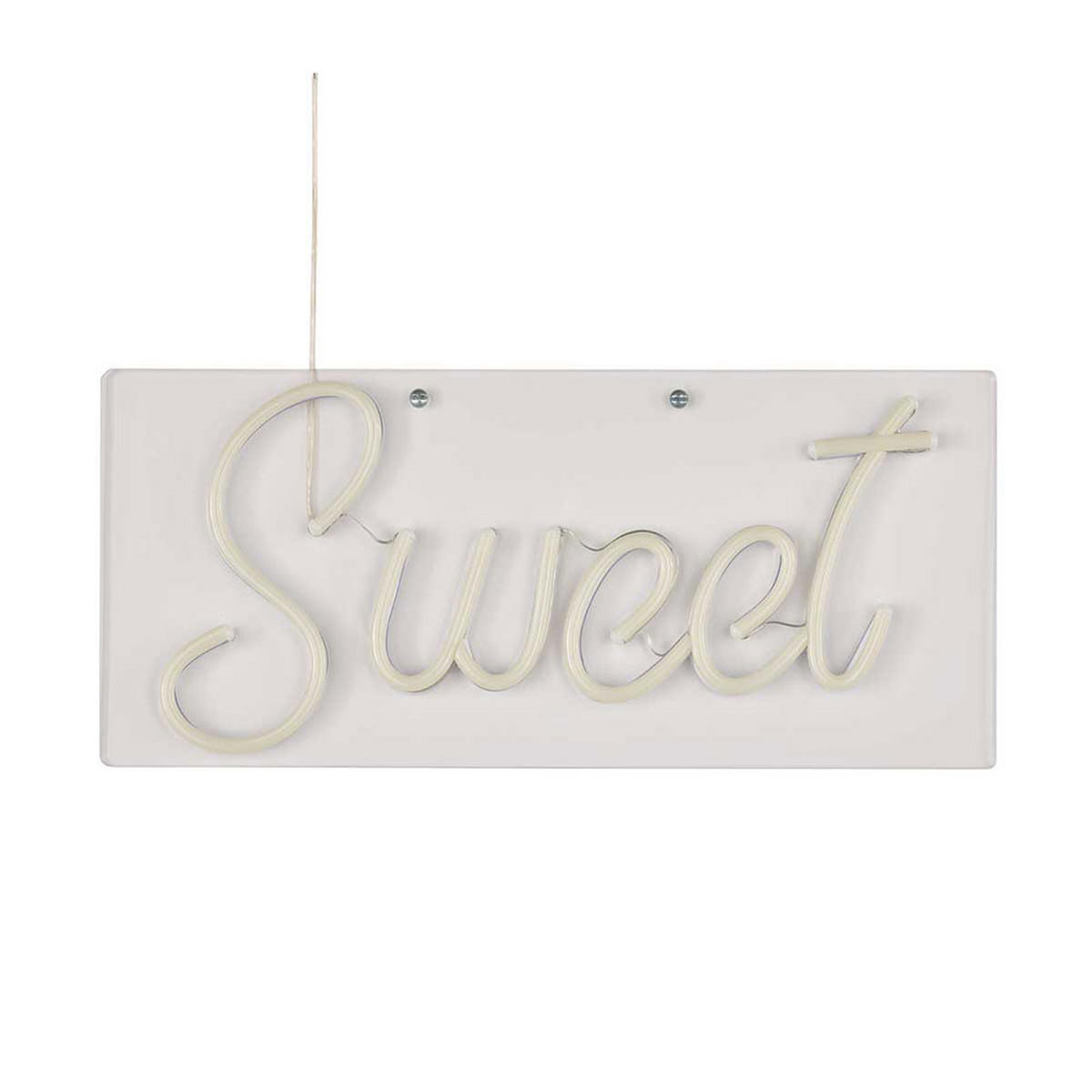 LED WANDELEUCHTE Silikon Weiß - Weiß, Kunststoff (45/2/20cm)