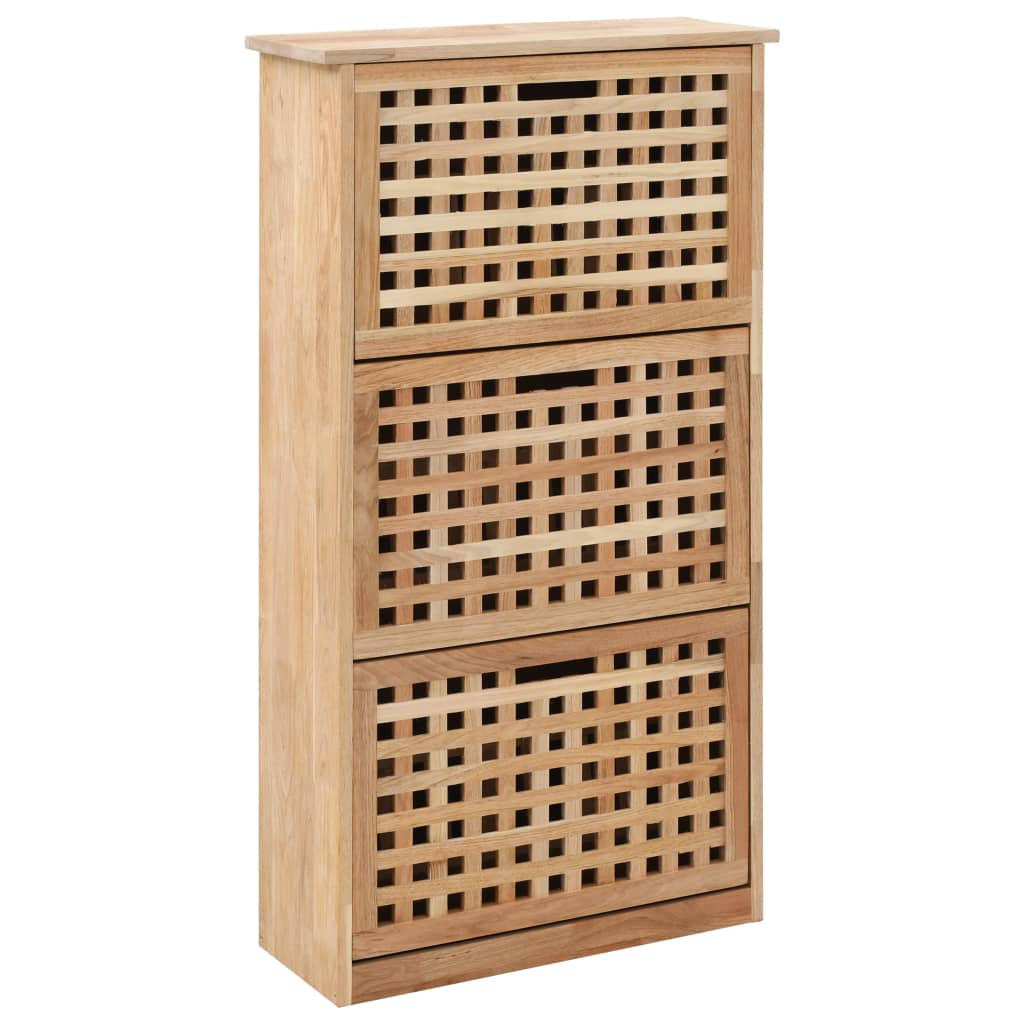 vidaXL Schuhschrank Braun 20x104x55 cm