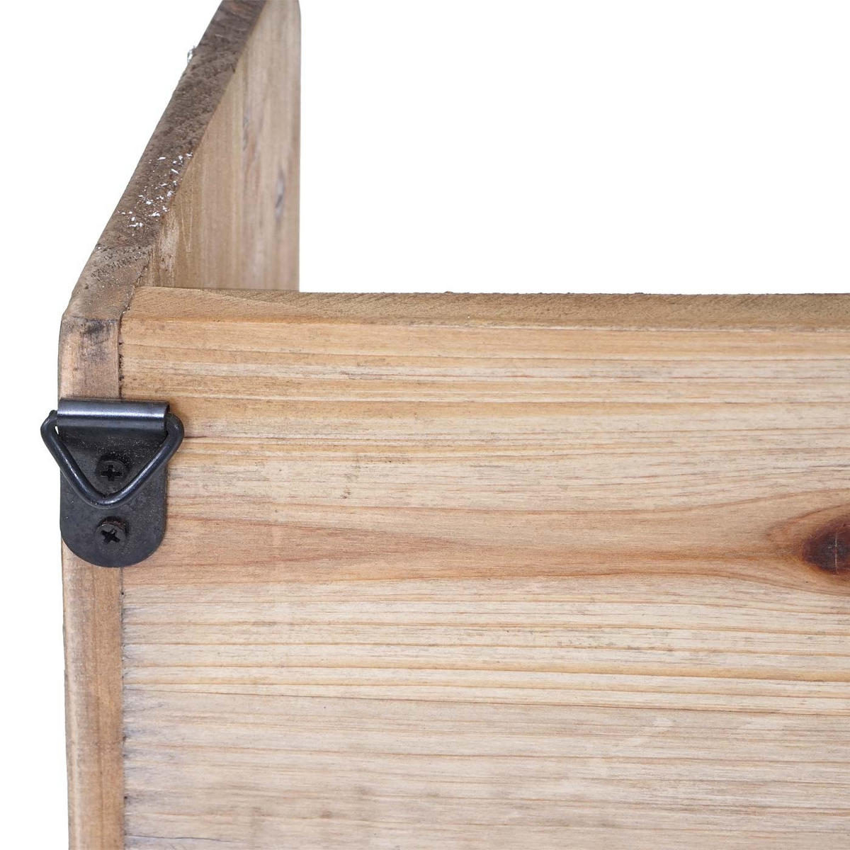 WANDREGAL Braun, Schwarz - Schwarz/Braun, Holz (18/71/16cm) - MCW