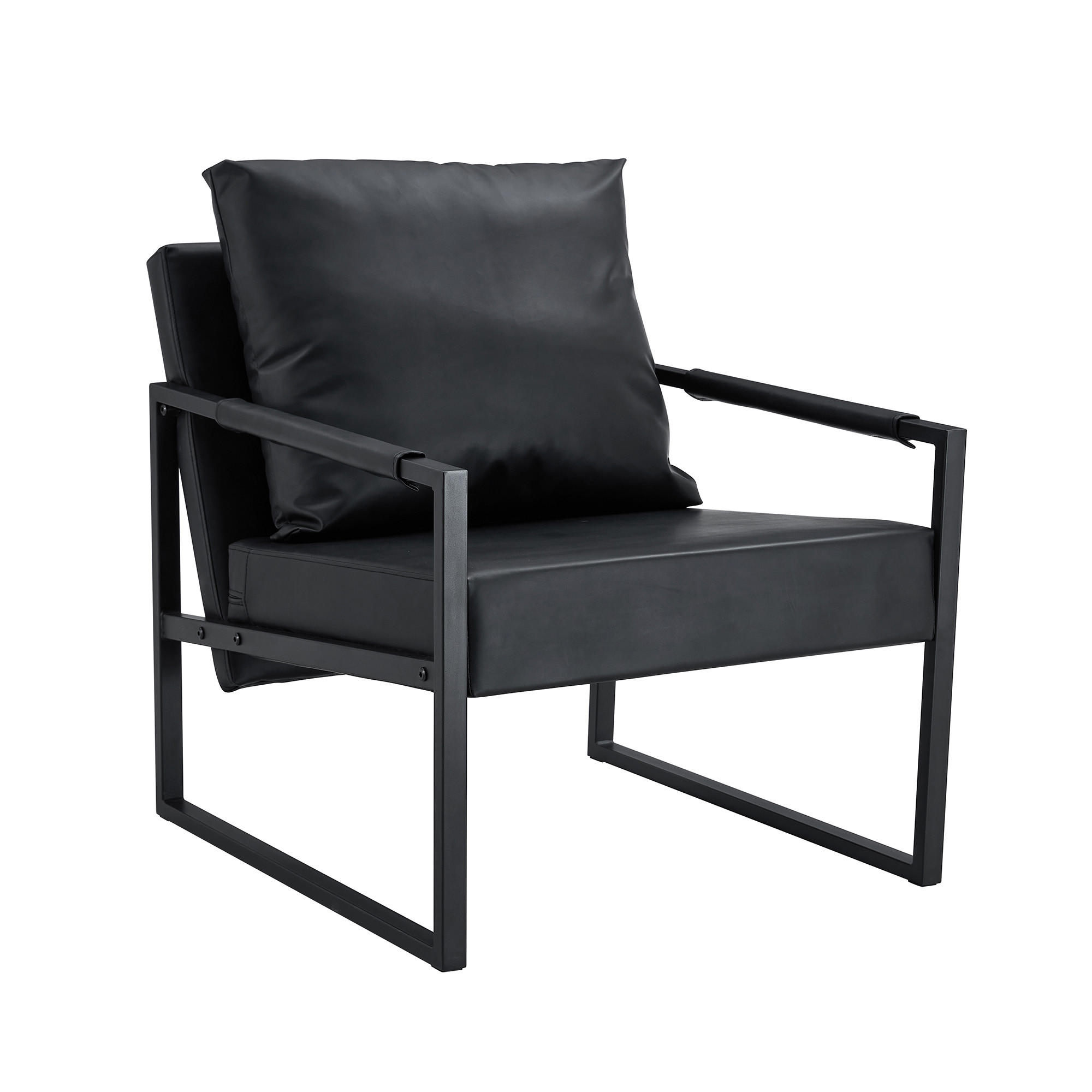 ComfortXL Sessel Schwarz 75.5x75.2x68.6 cm