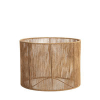 LAMPENSCHIRM Tossa Braun Ø40/30 cm - Braun, Textil (40/40/30cm) - Light & Living