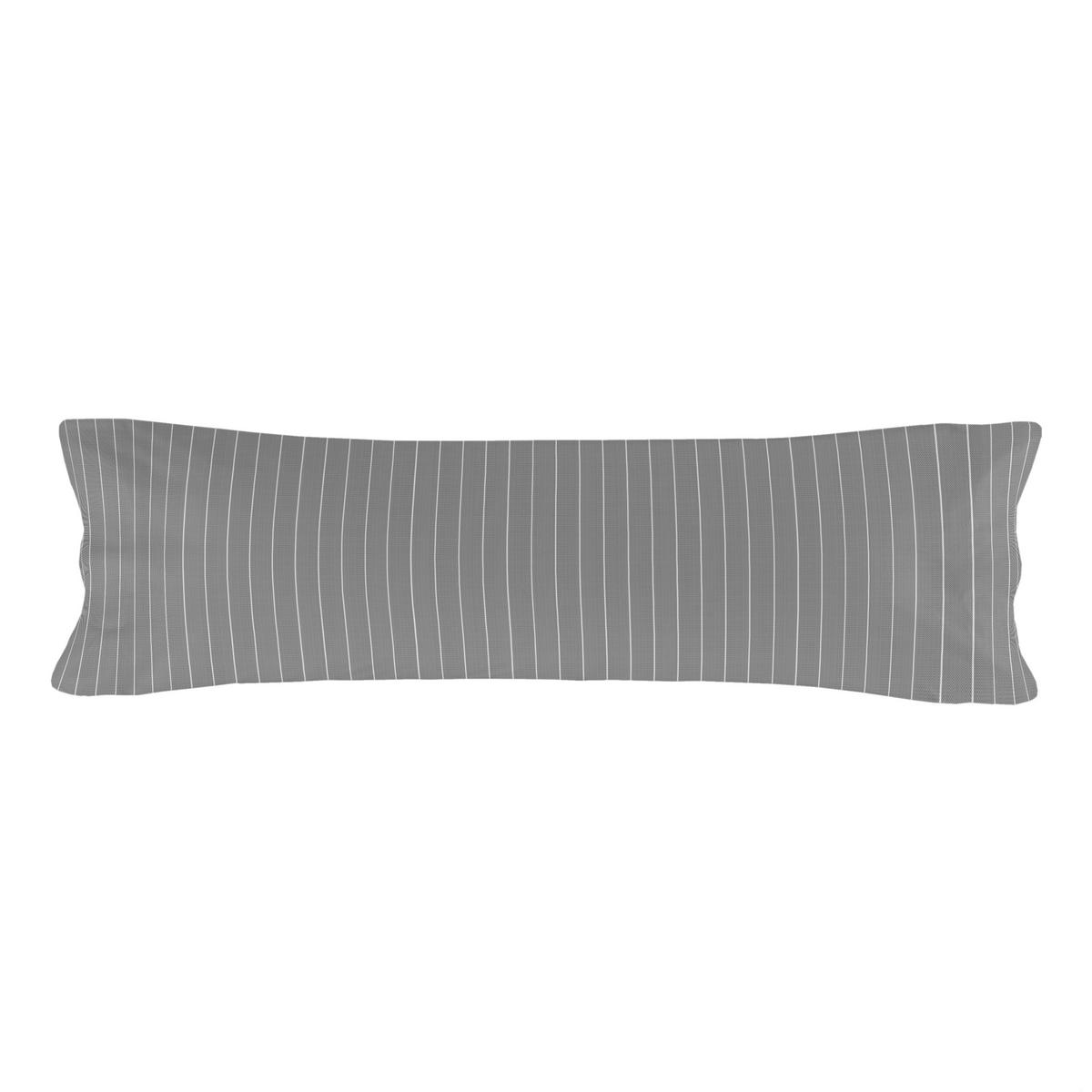 KISSENBEZUG oxford 45x110 cm grau - Grau, Textil (45/110cm) - Happy Friday