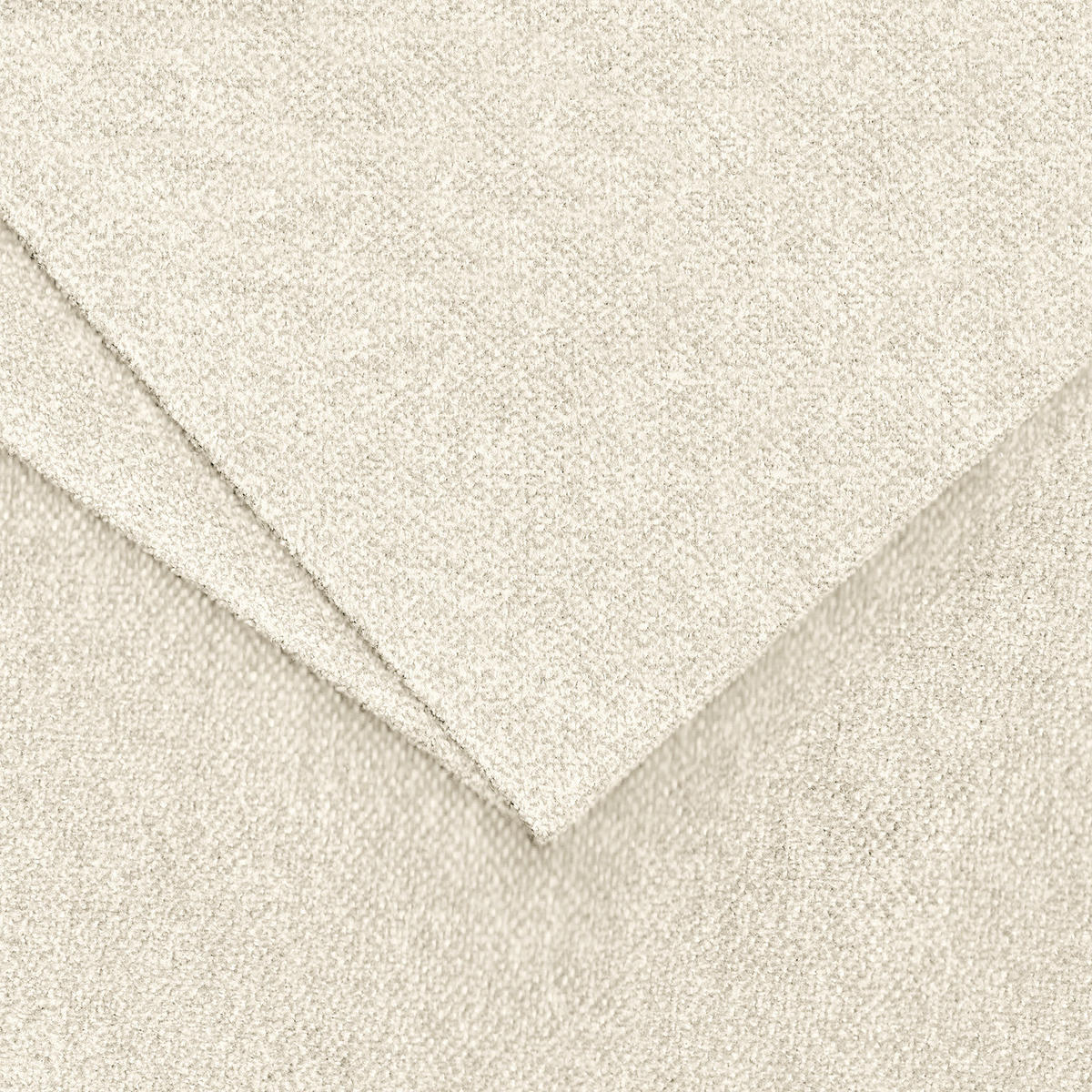 WECHSELBEZUG für 3-Sitzer Sofa - Webstoff - Creme, Textil (60/40cm) - home24