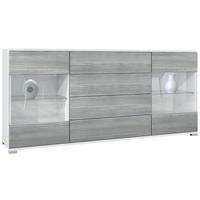 SIDEBOARD Bari Avola-Anthrazit - Anthrazit, Holzwerkstoff (166.5/75.5/35cm) - Vladon
