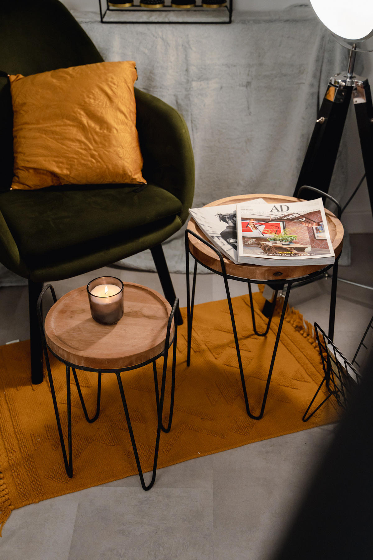 BEISTELLTISCHE aus Teakholz Braun 39/38/50 cm - Braun, Holz (39/38/50cm) - Home Styling Collection