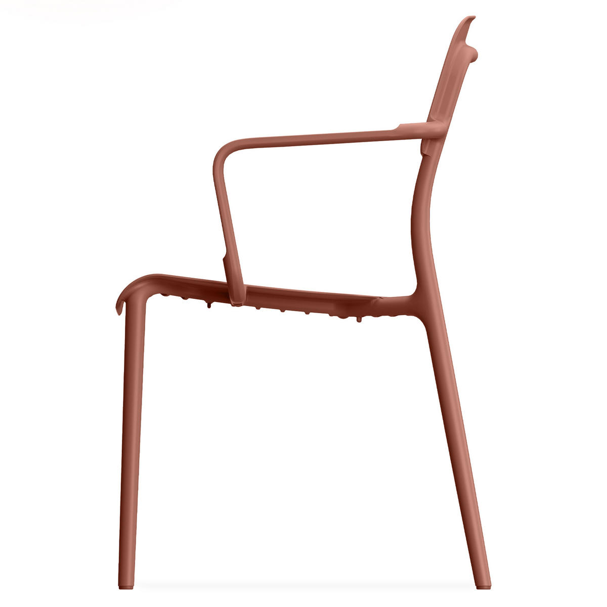 GARTENMÖBEL-SET GALIO, 5-tlg - Orange, Kunststoff - KONSIMO®