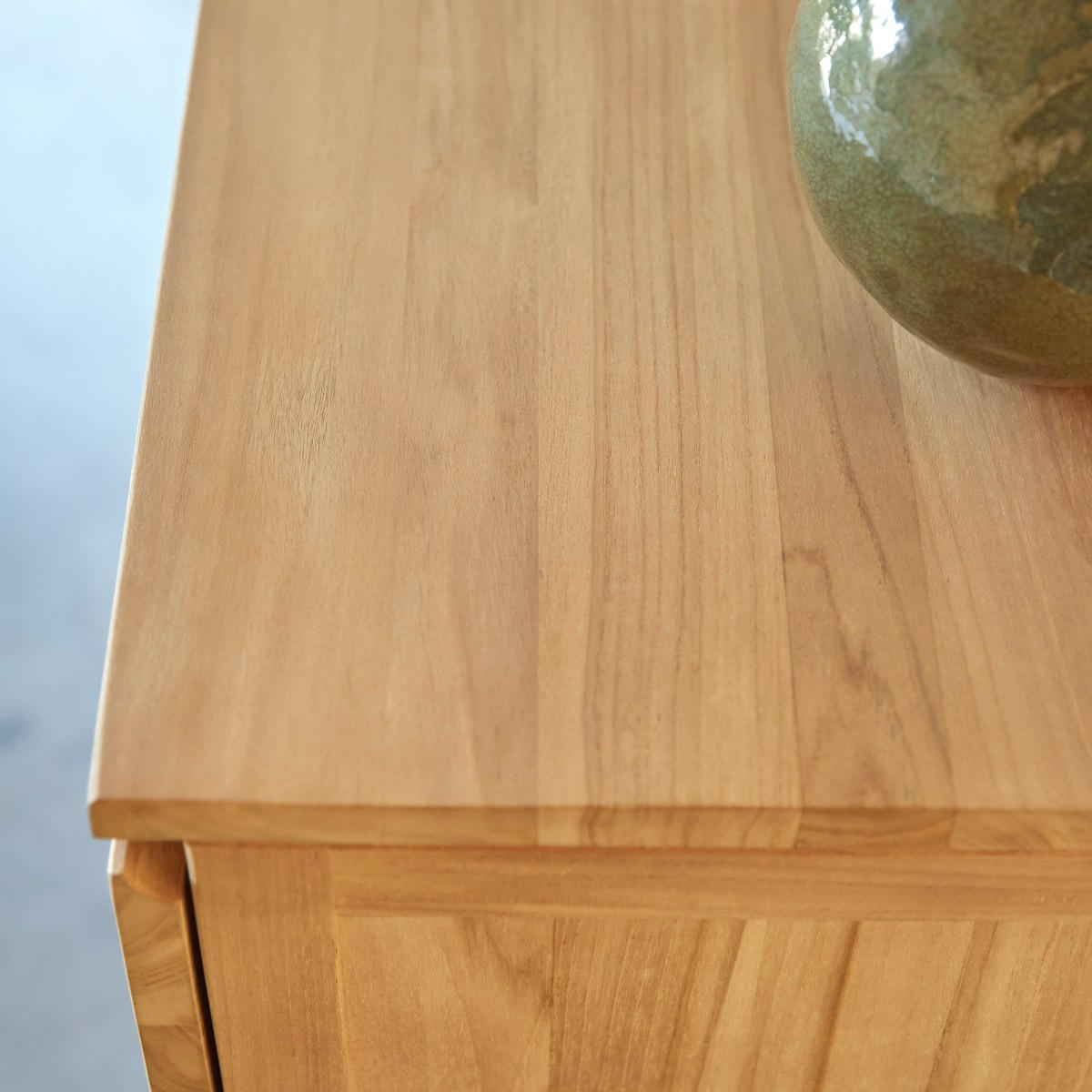 KOMMODE Milano Natur aus Teak - Naturfarben, Holz (120/105/40cm) - Tikamoon