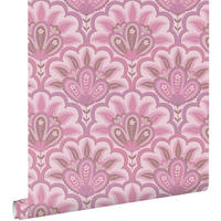 TAPETE orientalisches Barockmotiv 50 x 900 cm - Lila, Papier (50/900cm) - ESTAhome