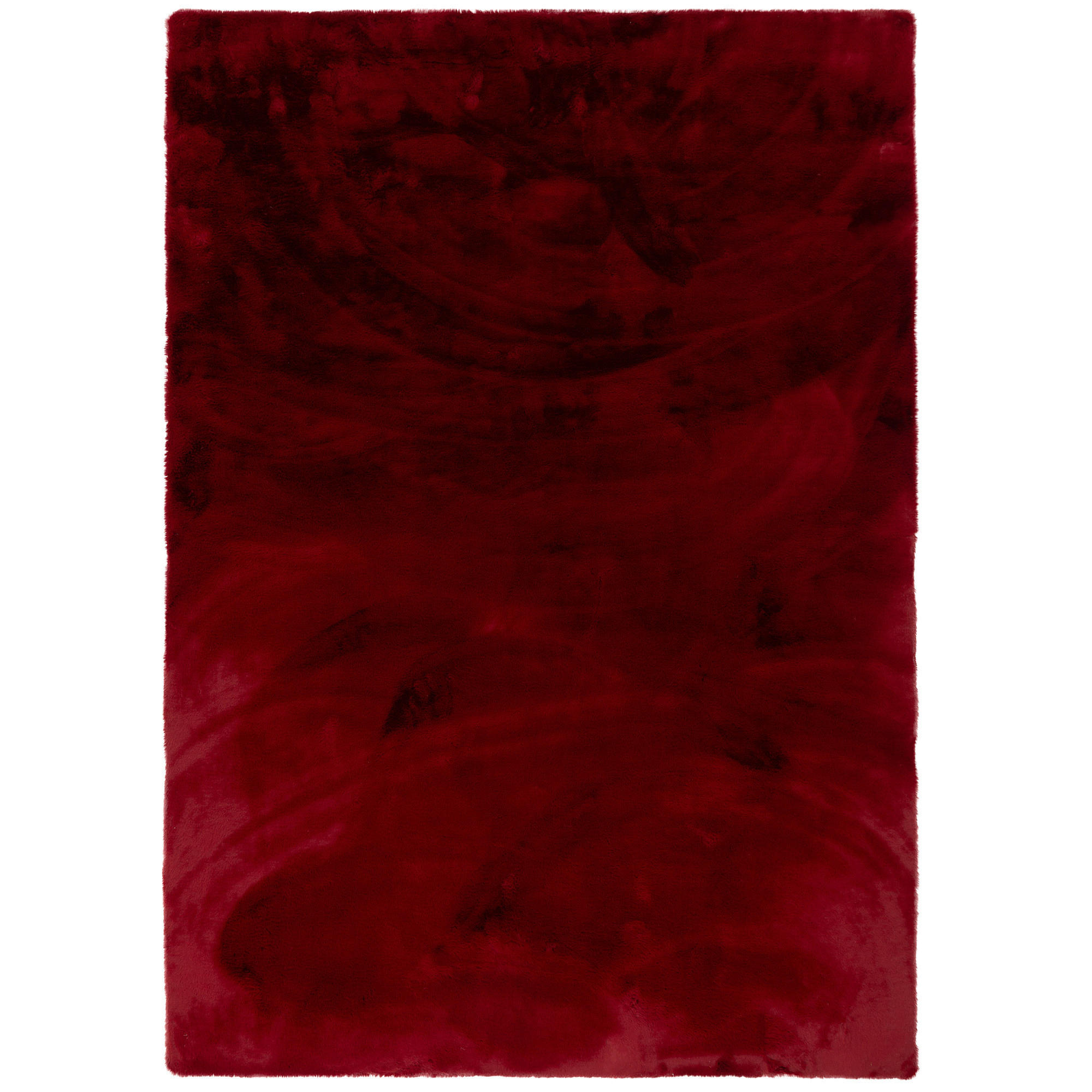 FELLTEPPICH LUXUS SUPER SOFT PLUSH - Rot, Textil (160/230cm) - Pergamon