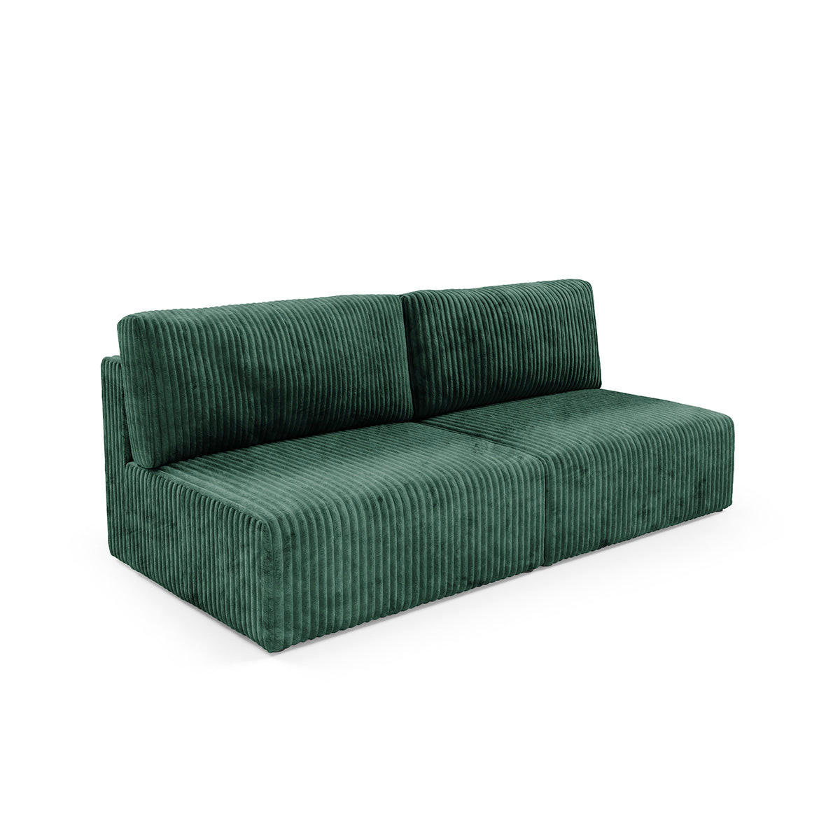 Petits-meubles Sofa Grün 216x86x102 cm