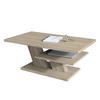 COUCHTISCH rechteckig Sonoma Eiche mit Ablage - Sonoma Eiche, Holzwerkstoff (60/110/45cm) - designimpex
