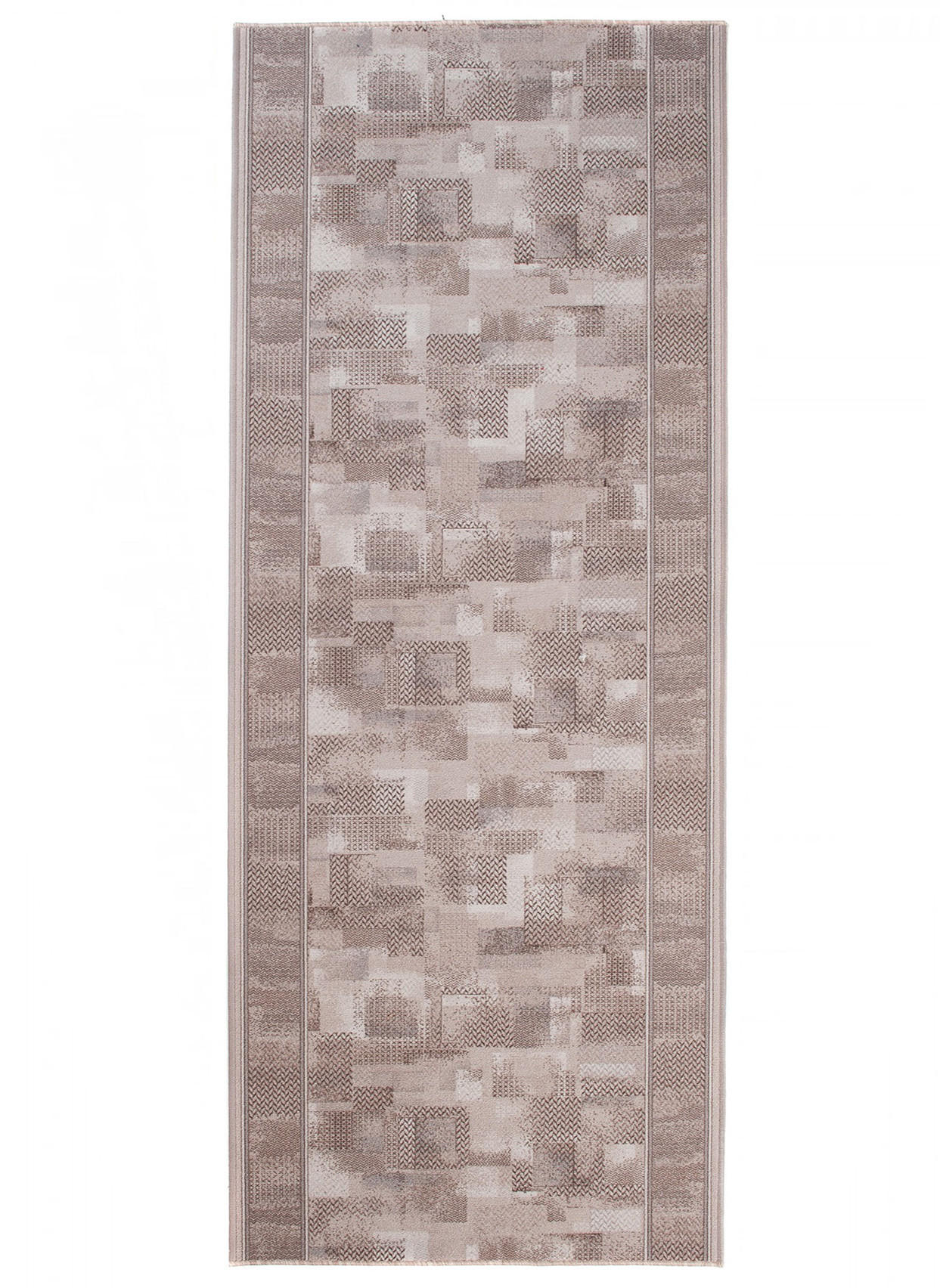 TEPPICHLÄUFER Anti-Rutsch Beige rutschfest Gummiunterlage 67/900 cm - Beige, Textil (67/900cm) - Tapiso