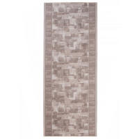 TEPPICHLÄUFER Anti-Rutsch Beige rutschfest Gummiunterlage 67/900 cm - Beige, Textil (67/900cm) - Tapiso