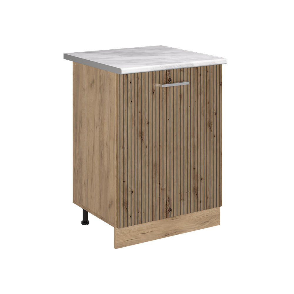 Vicco Küchenunterschrank Eiche Artisan, Eiche 60x81.6x60 cm