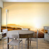 VLIESTAPETE Orange 300/231 cm - Beige/Orange, Textil (300/1cm) - KUNSTLOFT