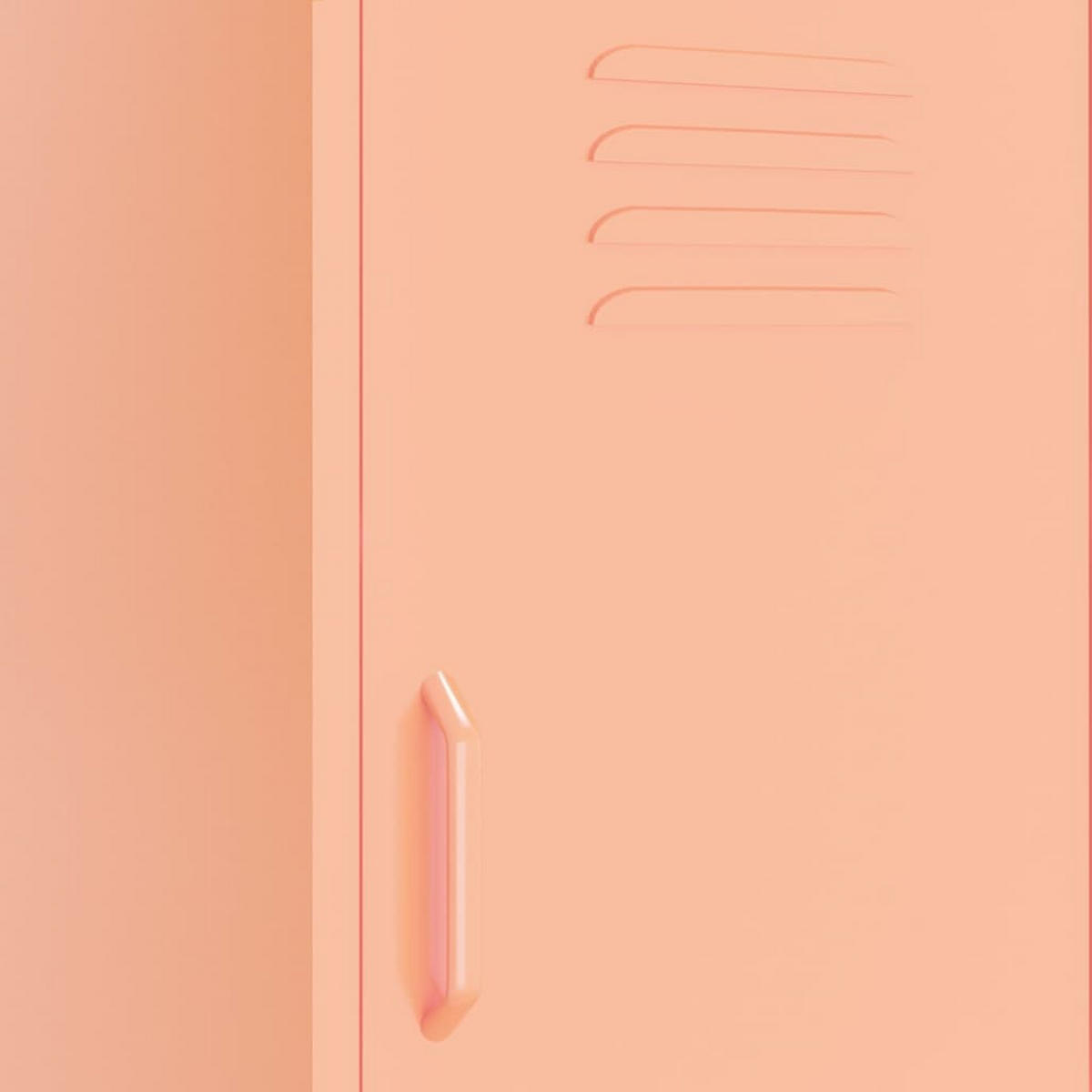 LAGERSCHRANK Rosa 42,5/35/101,5 Cm Stahl - Rosa, Metall (35/101.5/43cm) - vidaXL