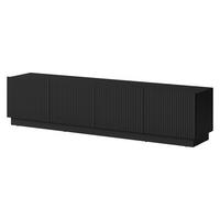 TV-ELEMENT Liverti 200 4D - Schwarz, Holzwerkstoff/Kunststoff (200/48/42cm) - MIRJAN24