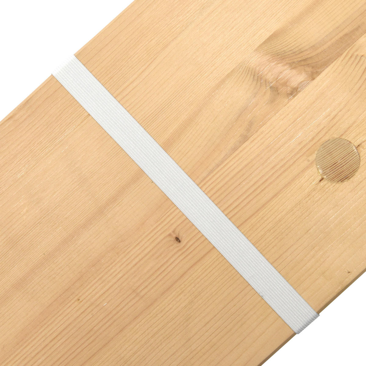 BIERBANKAUFLAGE Comfort XS 50cm Weiß (3tlg) - Weiß, Textil (50/1/220cm) - Beautissu 