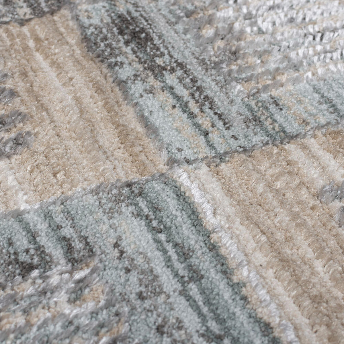 TEPPICH Jute Karos Geometrisch, Wohnzimmer Grau Rechteckig 160x240 - Grau, Textil (160/240cm) - KADIMA DESIGN